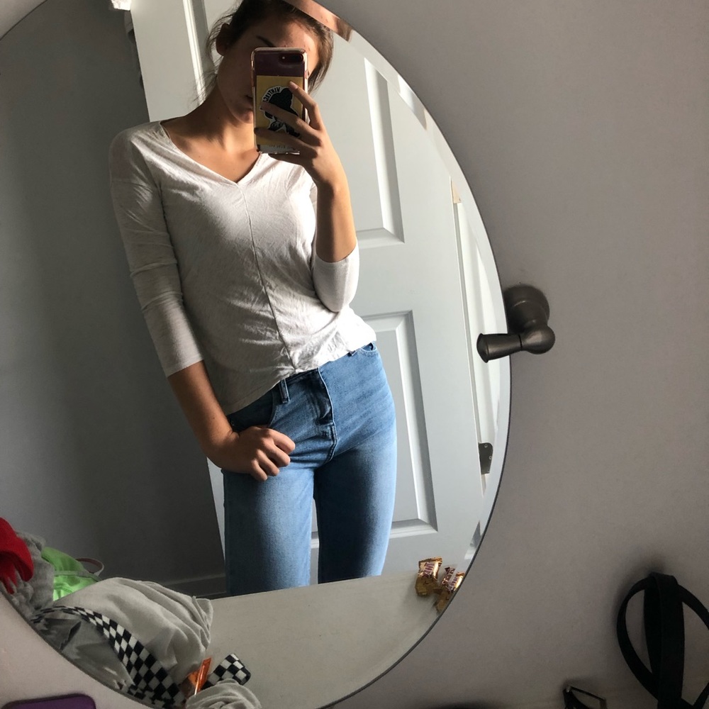 Lightweight off white color long sleeve